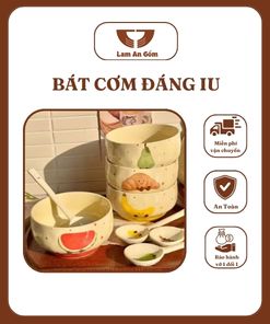 Bát Hình Đồ Vật Đáng Yêu