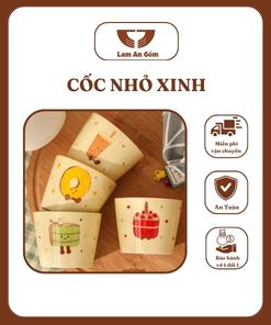 Cốc Nhỏ Xinh Hình Chiếc Bánh Đáng Yêu